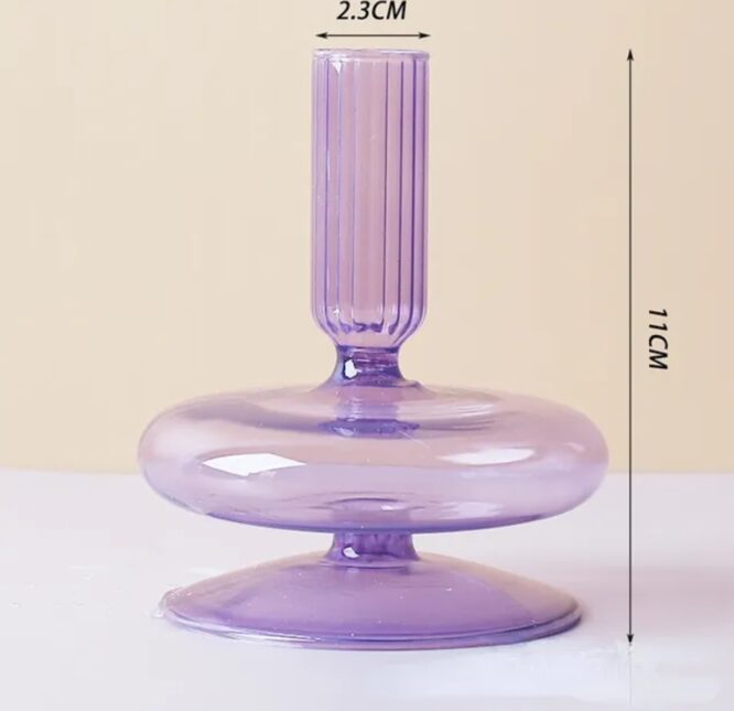 One Tier Glass Vase