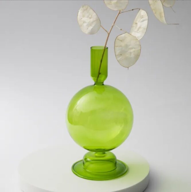 Glass Ball Vase